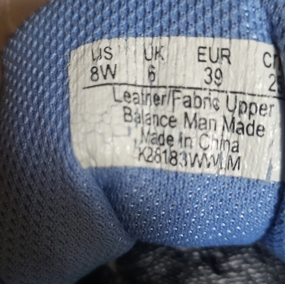 Ryka Stroll White/Blue Sneakers Women Size 8 - Picture 9 of 12